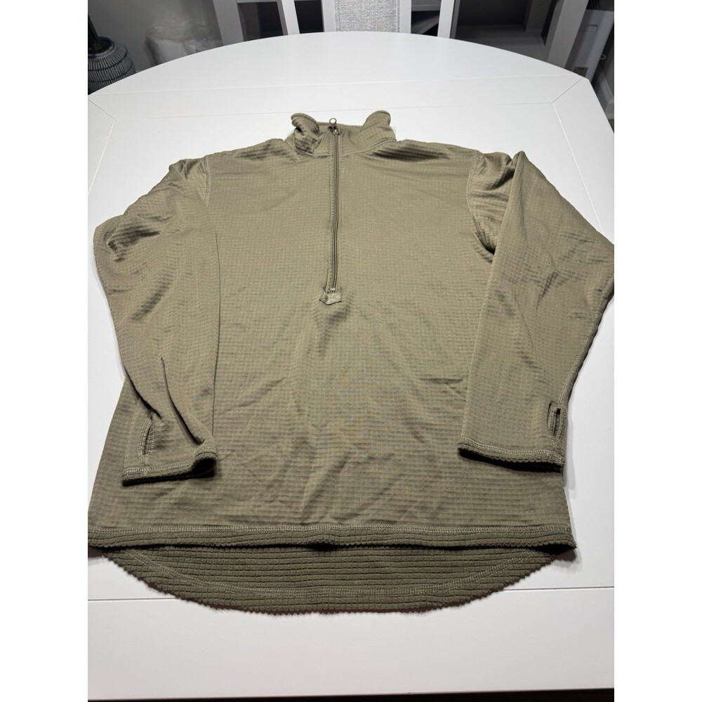 US Army Gen III Mid Weight Waffle Thermal Cold Weather Shirt Mens Med Reg